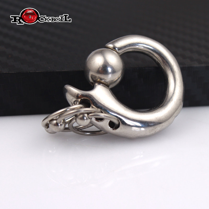 钛钢城r 大号锁  pa阴环锁 简约贞洁锁 防出轨 小三外遇偷吃jj锁