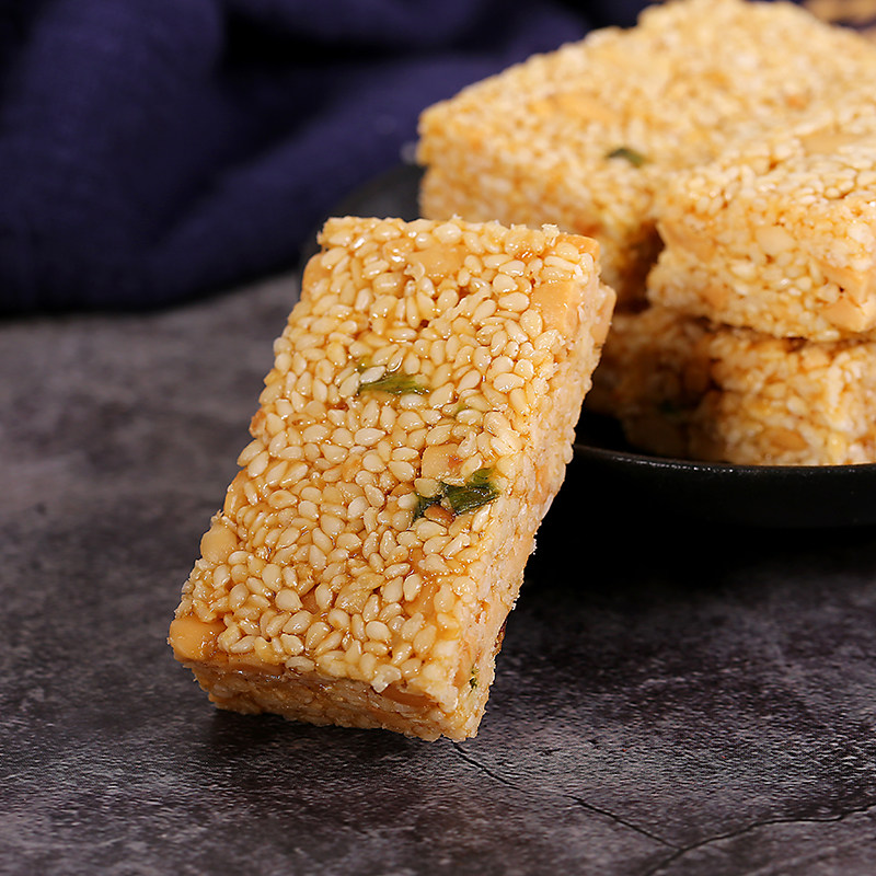 芝麻花生酥糖广东潮汕特产潮州汕头小吃休闲传统中式糕点
