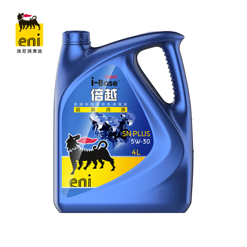 机油埃尼eni倍越5w30合成合成机汽车发动机润滑油汽机油