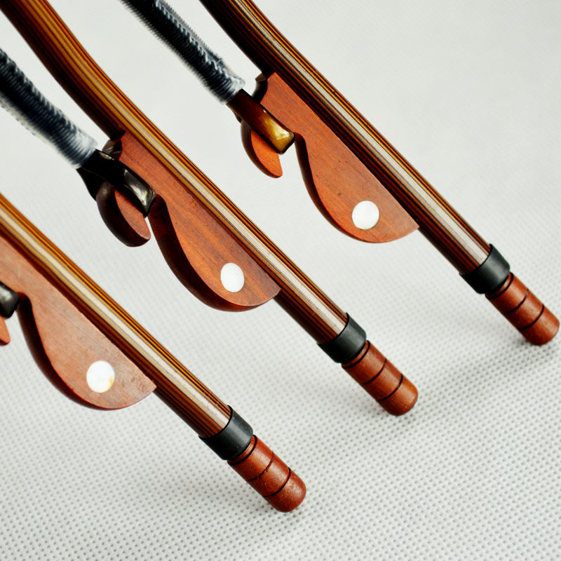 二胡专业紫檀接柄新竹红二胡弓奇葩弓子配件二胡