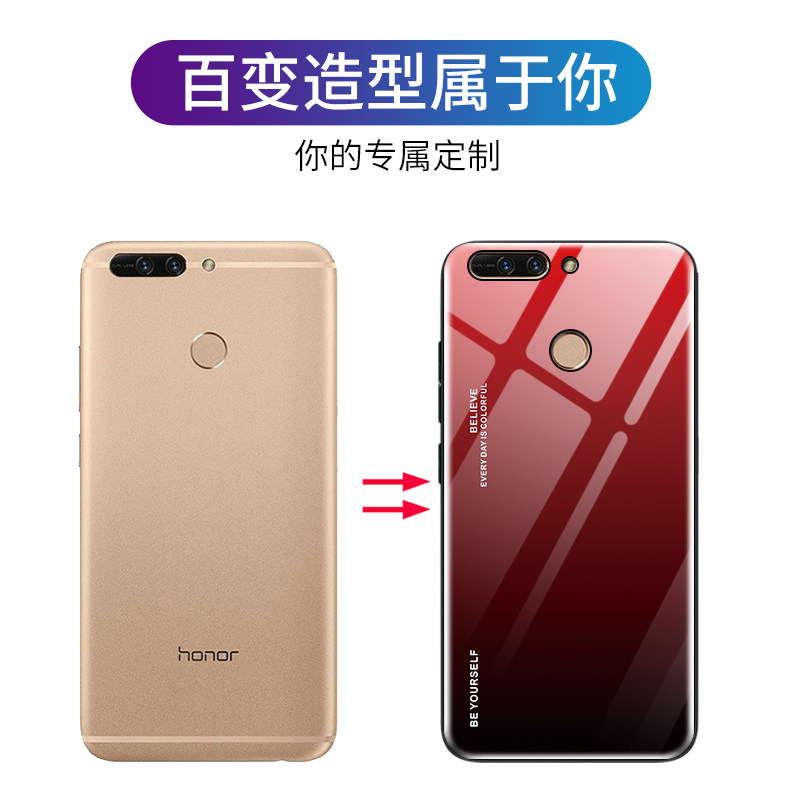 荣耀华为荣耀紫色dukal20lld软壳honorins防摔手机保护套