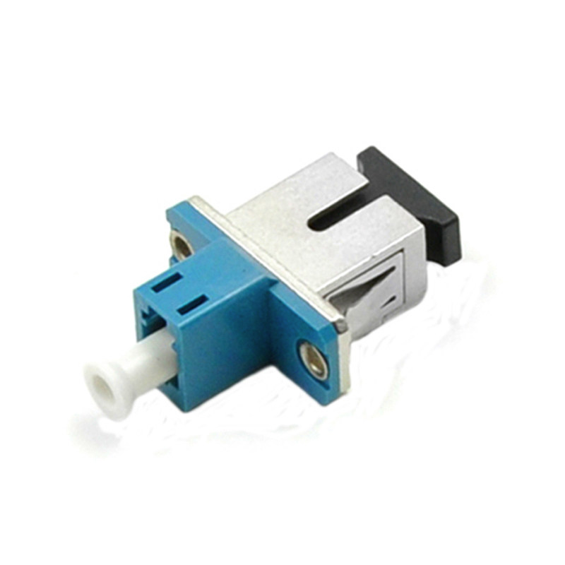 海奈sc-lc光纤耦合器适配器转接头法兰盘大方转小方电信级