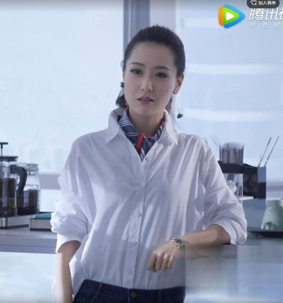 衬衫南方宽松长袖白衬衫蝙蝠同款明星温笛白冰衬衫