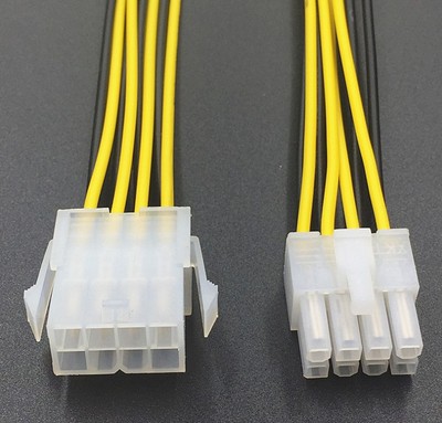 cpu电源延长线8pin供电线加长电源转换转接线8针主板供电线8pin