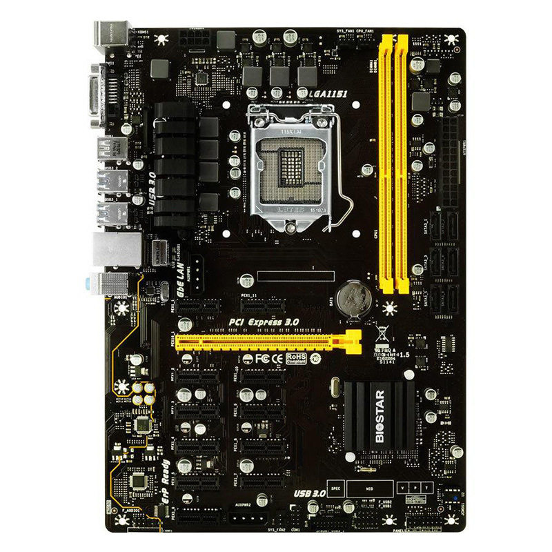 映泰tb250-btcpro全新主板cpu套装工控设计intel主板