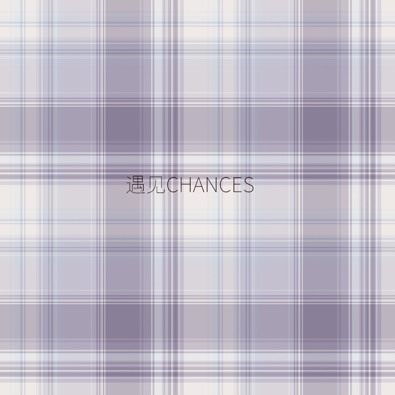 原创遇见chances芋泥波波jk格子正统百褶裙高腰半身裙