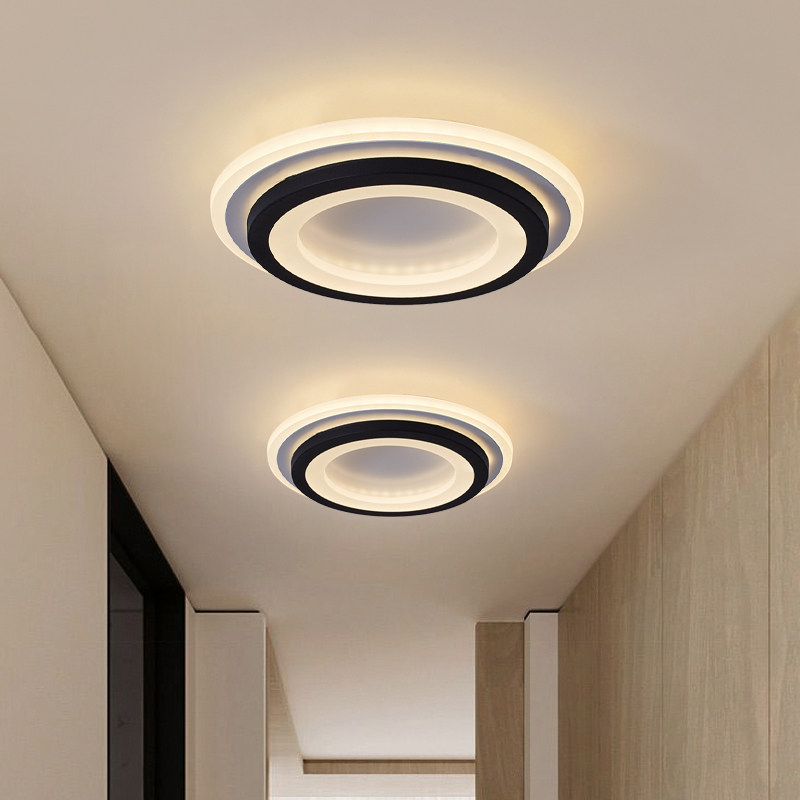 过道走廊灯简简约现代2020年新款阳台卫生间明装厨卫