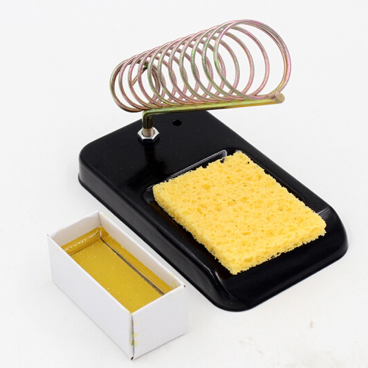 烙铁金属电烙铁架铸铁支架座锡丝架电烙铁架子烙铁