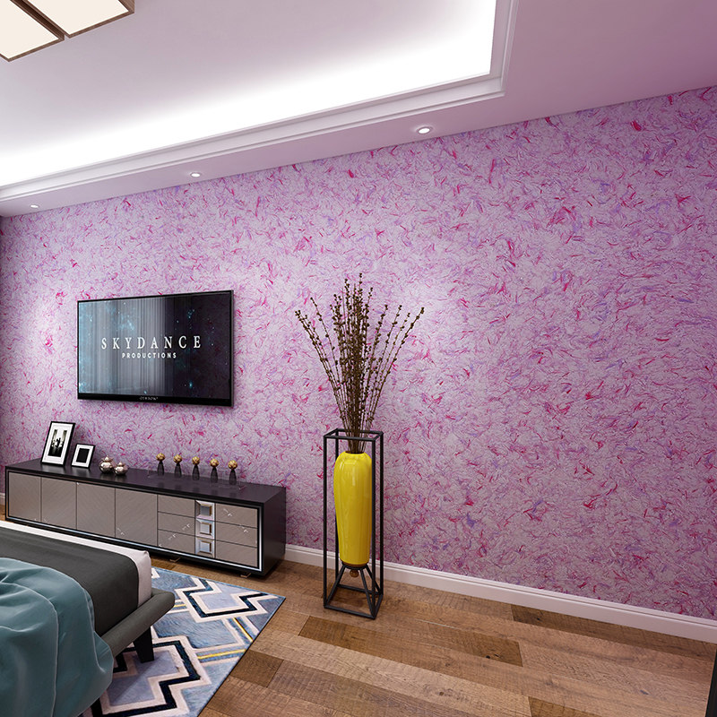 生态墙衣涂料家用电视背景墙植物纤维彩色防水其它材质类墙纸