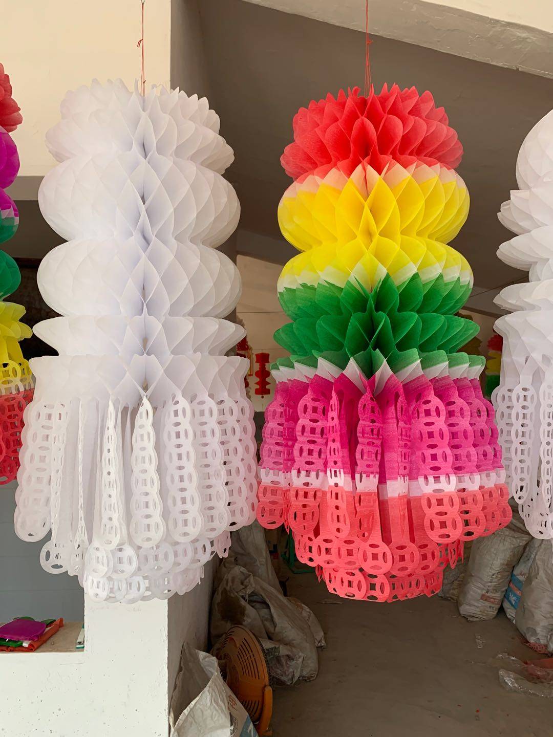 纸灯灯笼清明节拷贝祭祀殡葬上坟白事环保各式灯笼