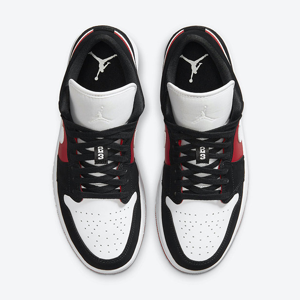 洛城airjordanlowaj1公牛芝加哥黑白红低dc0774-016篮球鞋