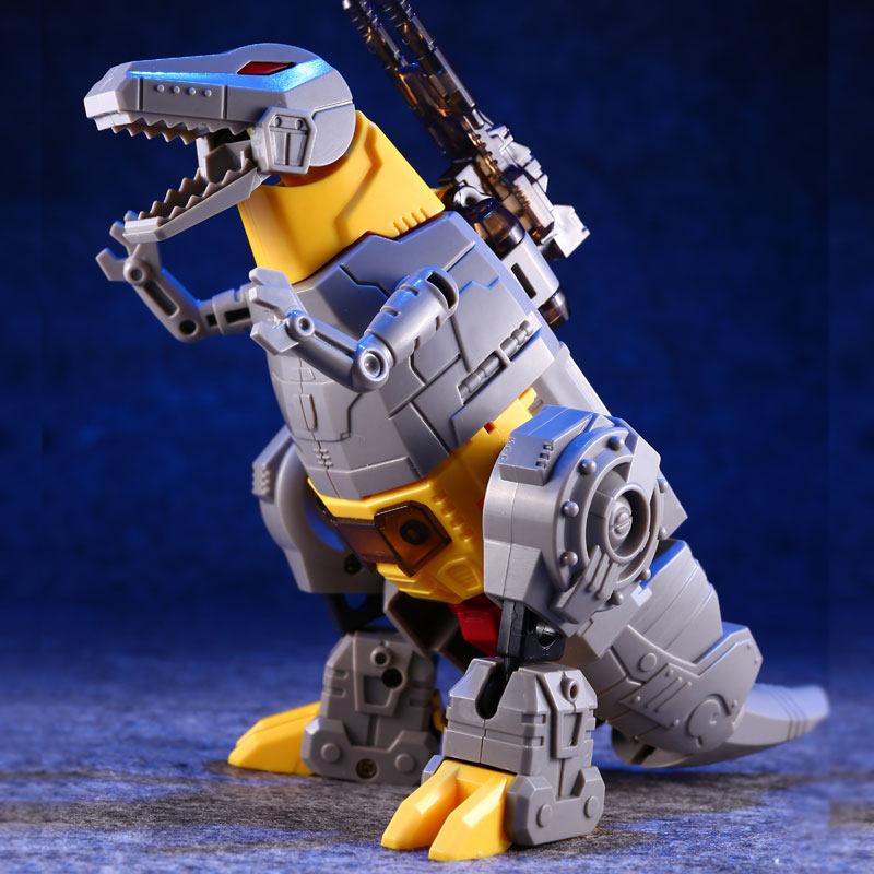 酷变宝 kbb变形玩具金刚5 拼装钢索霸王龙恐龙机器人男孩儿童模型