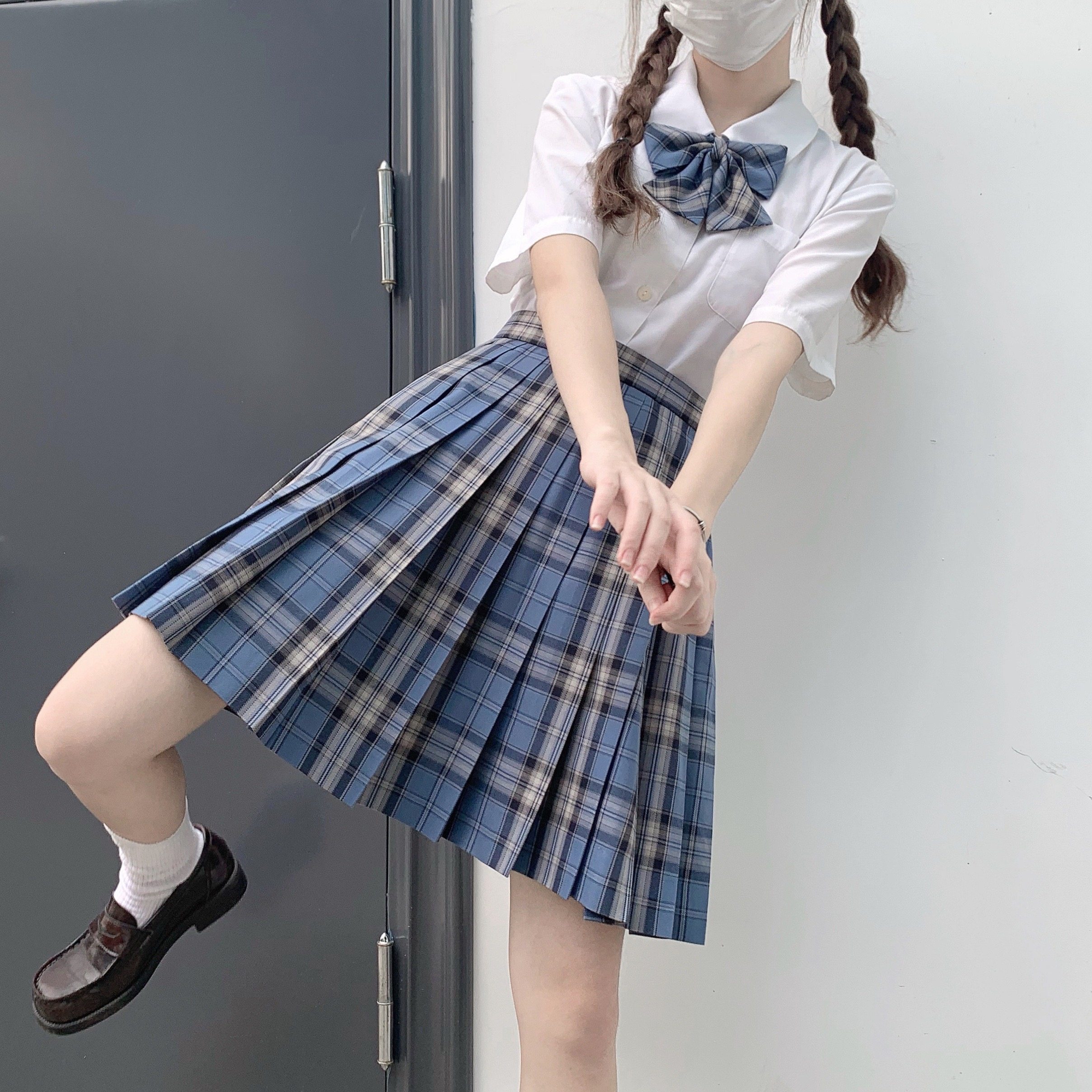 易瑶馆格裙校供秋冬正统制服jktr学生校服