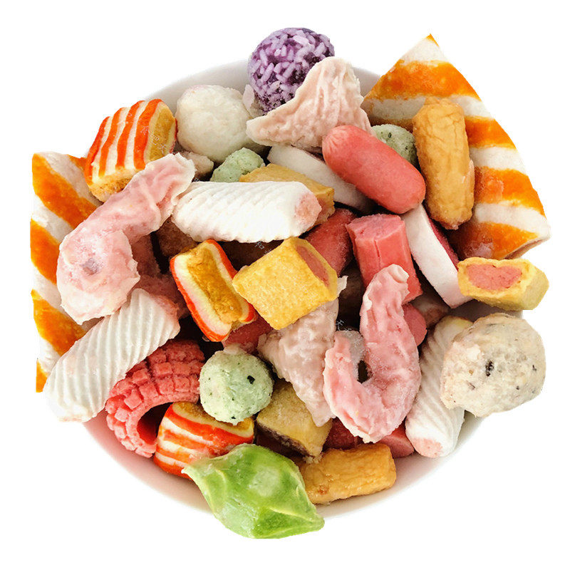 包邮清真混合丸子海鲜组合火锅麻辣烫香锅关东煮串香豆捞混搭食材