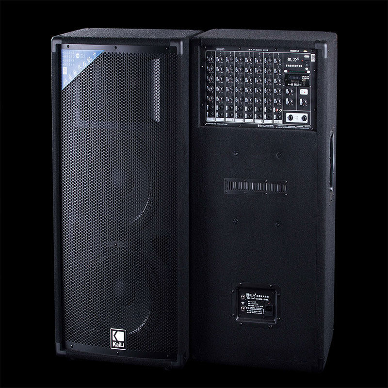 长沙凯力500w600w800w大功率舞台音响婚庆户外拉杆广场音箱