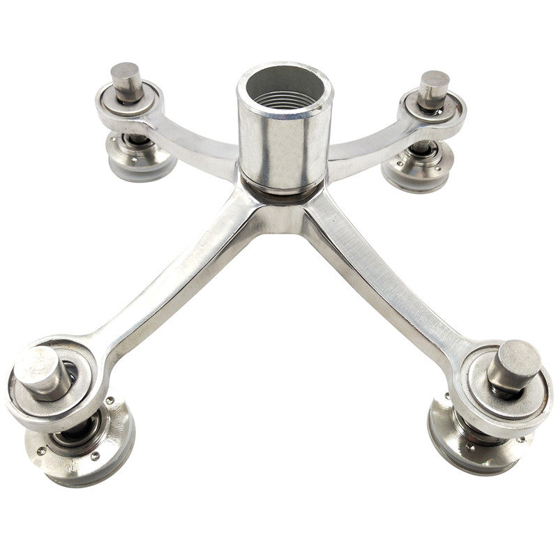 不锈钢驳接现货幕墙件爪点式玻璃抓手雨棚支架玻璃抓