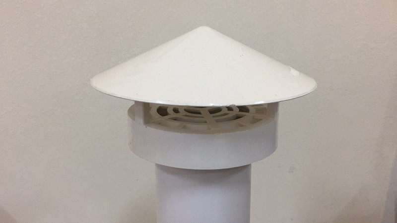 pvc管排水管多用屋顶防雨帽透气帽通气帽通风口外墙排气帽110.160