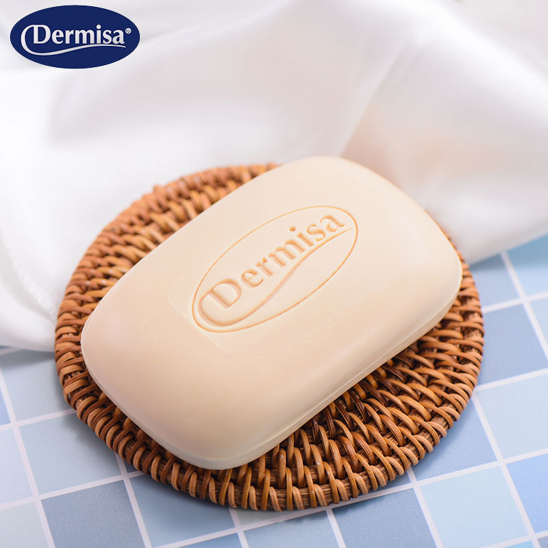 美国进口dermisa德蜜硫磺天然芦荟洁面皂控祛痘香皂