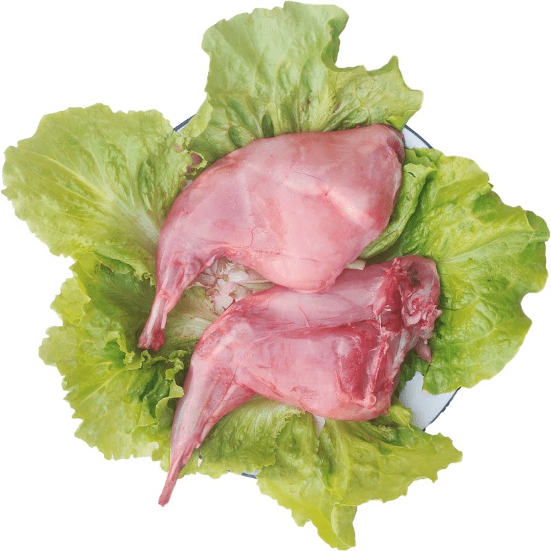 兔腿新鲜后腿生肉现杀食用前腿宝宝辅食1斤其它生肉制品