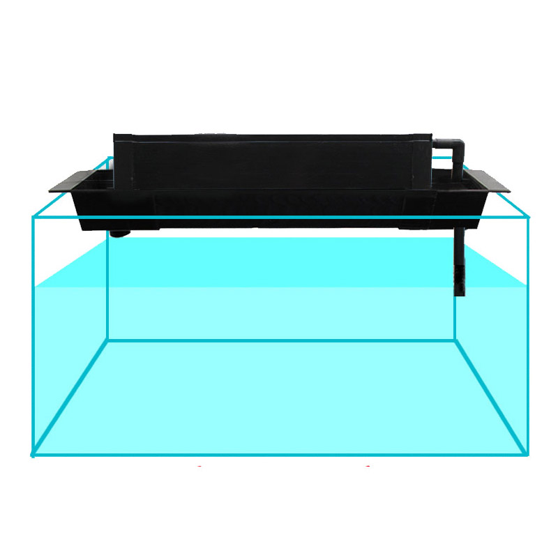 过滤双层鱼缸养鱼槽滤水上滤盒顶自制过滤设备