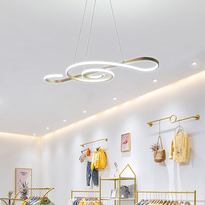 服装店橱窗吊灯创意个性装饰灯店铺商用用吧台灯前台吊灯