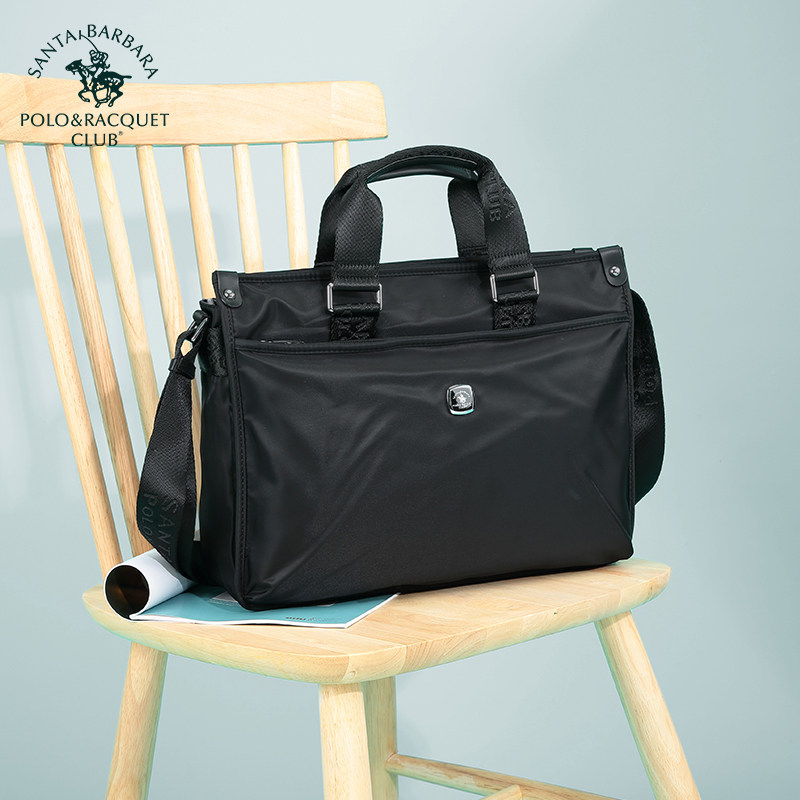 圣大保罗帆布旅行包男包手提大容量短途商务出差旅游包男士包袋