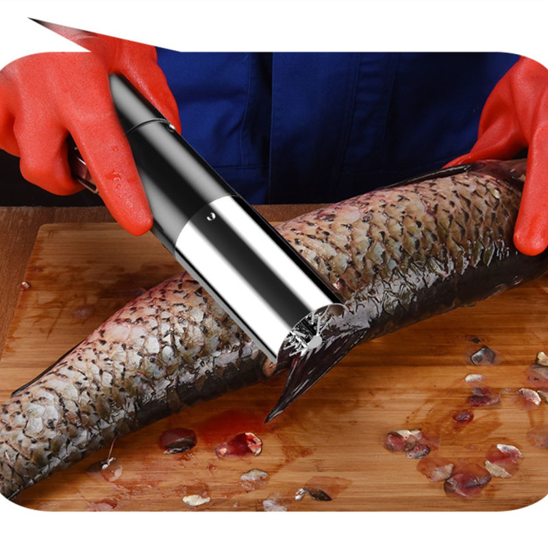 杀鱼鱼鳞电动鱼鳞机家用打去神器刨刮鳞器工具鱼鳞刨