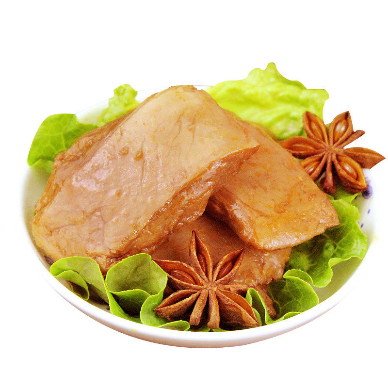 包邮!齐善 素肉片26g*20包齐善素食素肉片手撕素肉豆干斋菜