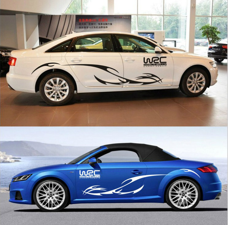 适应启辰t90t70x车身贴纸贴画拉花彩贴外观汽车装饰贴