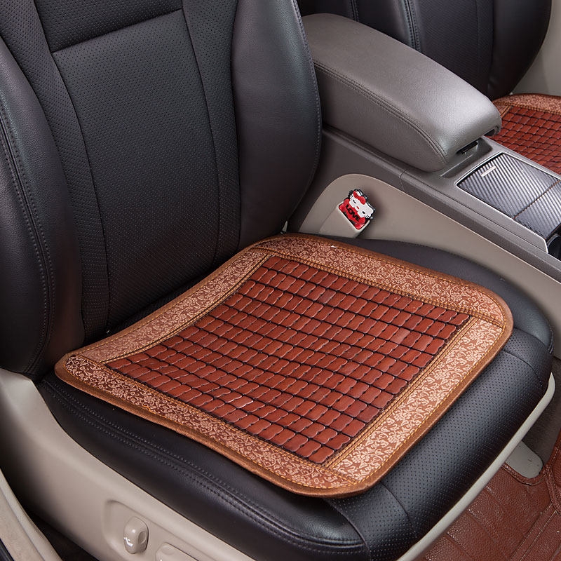 汽车车上车载坐垫凉席夏季单座车内单个片夏通用座套