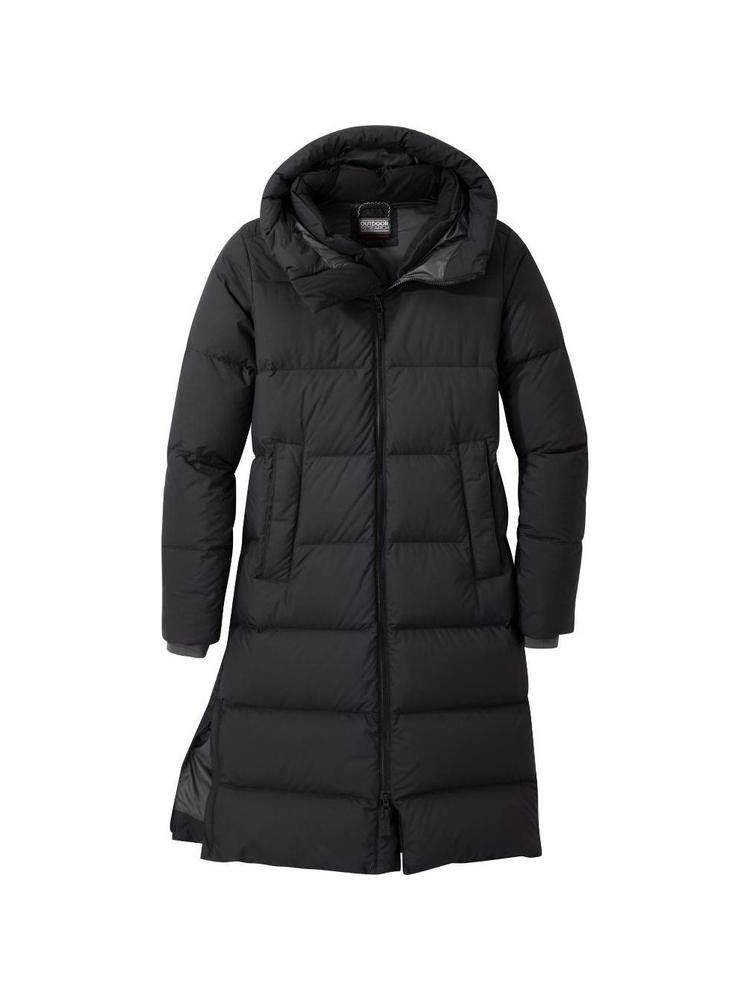 正品代购outdoorresearch滑雪衣长款黑色羽绒服夹克上衣滑雪衣