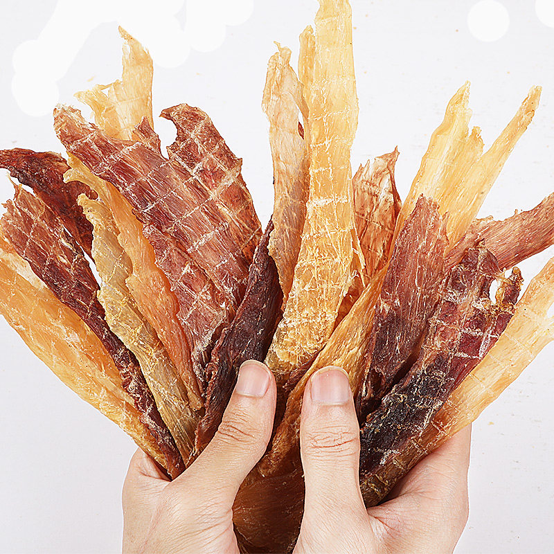 狗狗零食鸡肉干鸭肉干鸡胸肉宠物泰迪柯基小狗幼犬小型犬金毛训狗