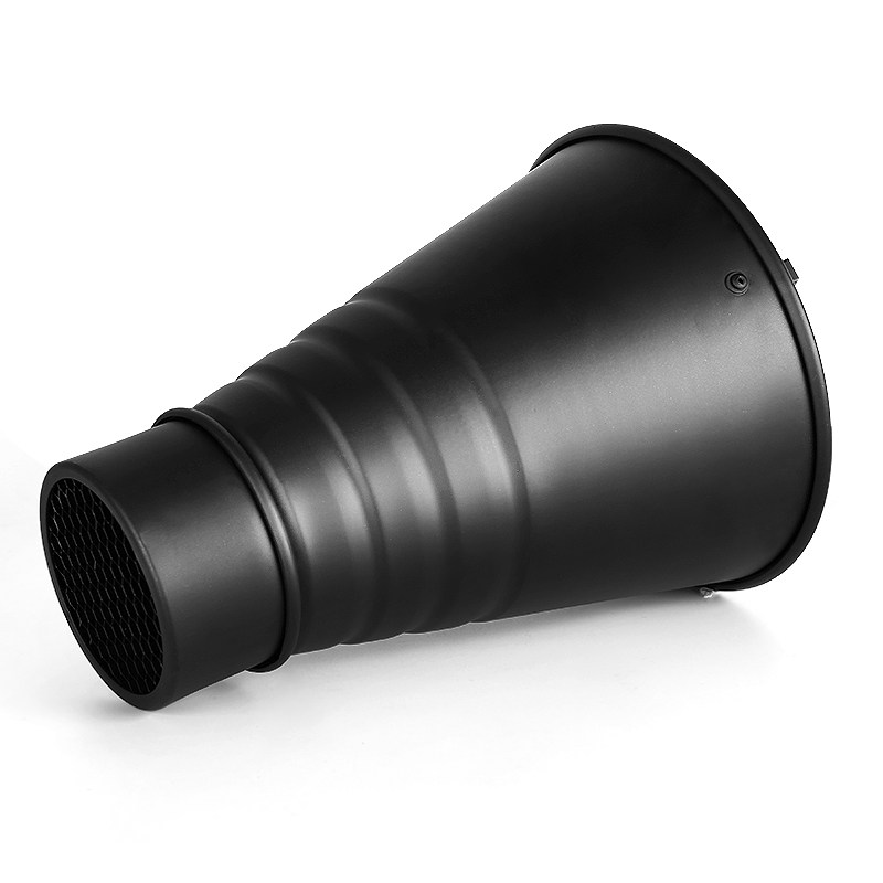 特大号束光筒聚光猪嘴保荣口蜂巢色片影视闪光灯摄影器材灯附件