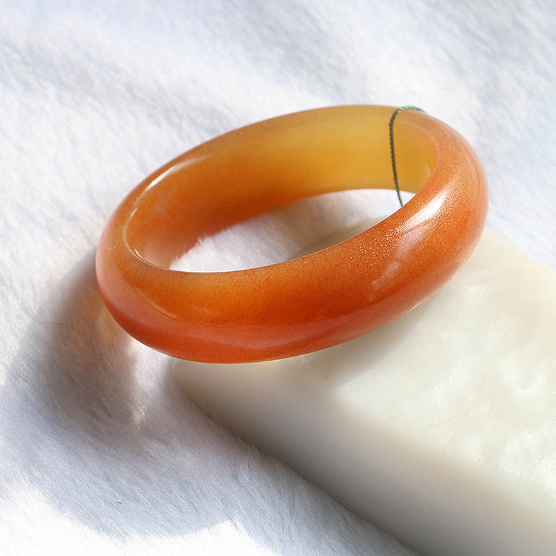 新疆金丝玉手镯直播间正品天然戈壁玉冰种手镯带证书包邮08 推荐