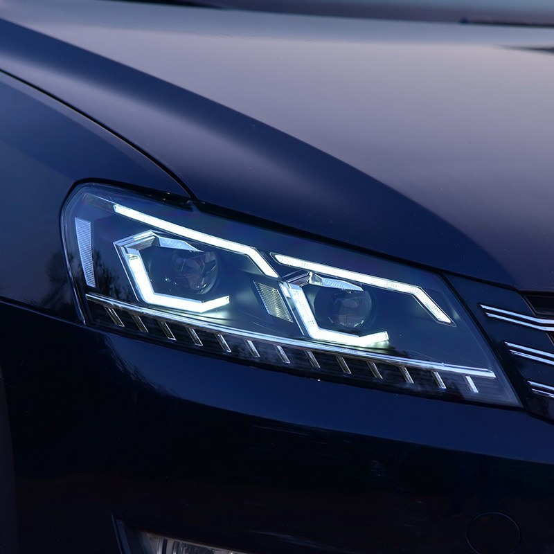 大灯专用用于1115款大众帕萨特总成改装led日行大灯总成