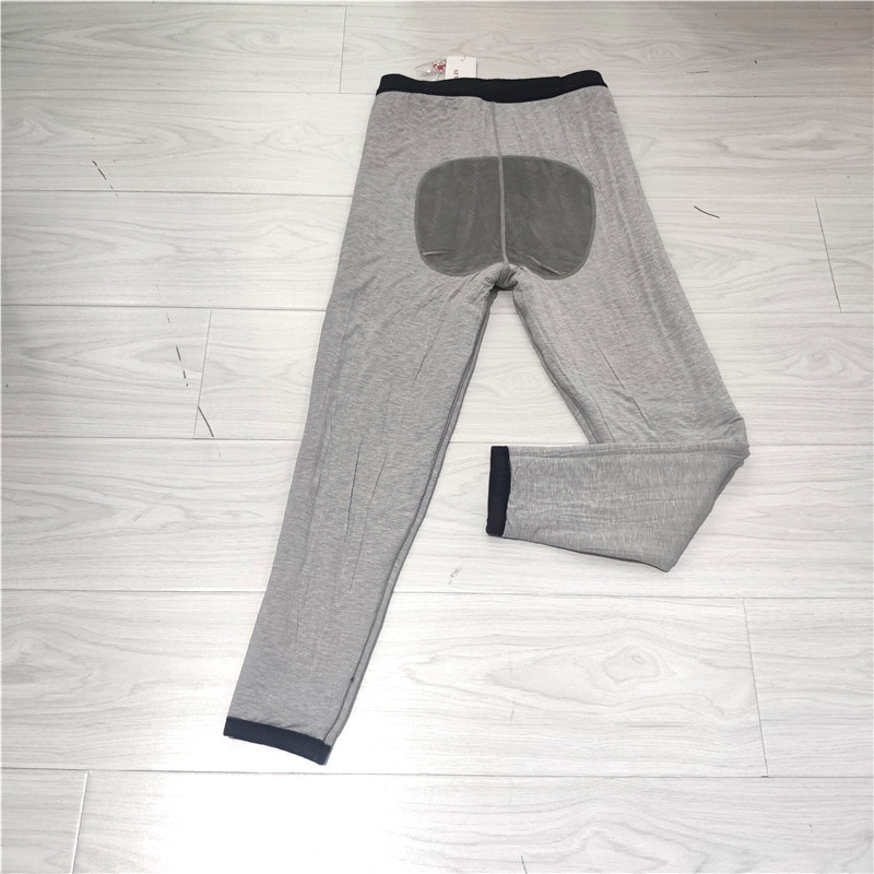 七只羊男士保暖绒裤羊毛澳毛美体棉裤qzy-zh2184棉裤