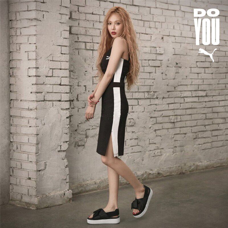 puma彪马泫雅粉色厚底蝴蝶结凉鞋松糕367746013677460102运动沙滩鞋