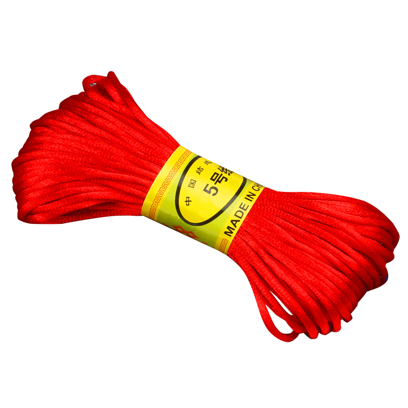 5号线编织绳中国结绳子凉鞋编织线红绳线diy手链编织绳手工编绳线