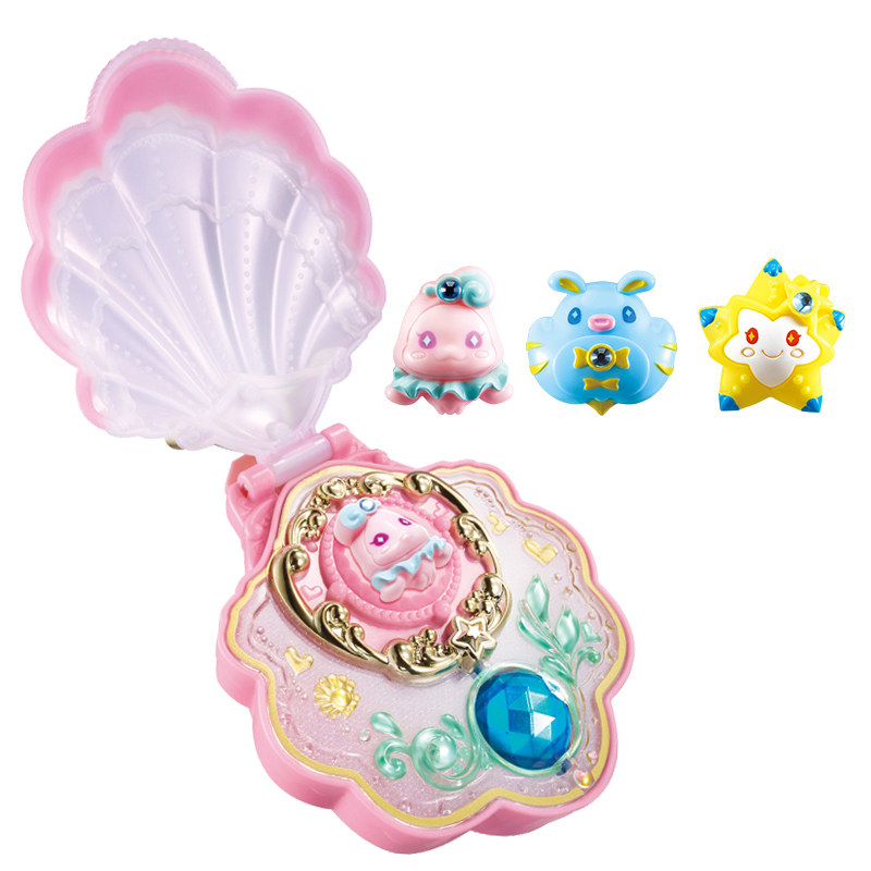 奥迪双钻巴拉拉小魔仙玩具套装儿童公主巴啦啦海珍珠变身发光玩具