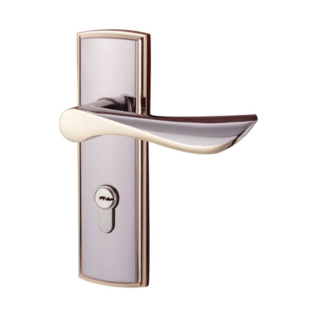 Modern minimalist door lock interior wood door brushed office American bedroom home room door lock door handle hardware lock Modern minimalist door lock interior wood door brushed office American bedroom home room door lock door handle hardware lock