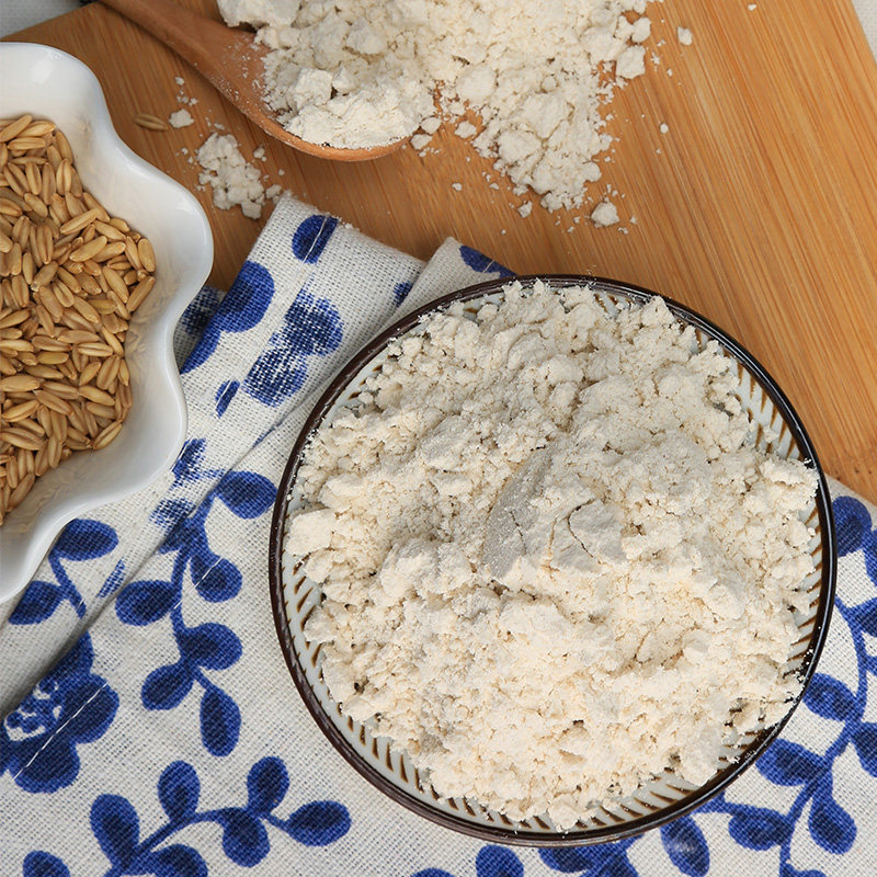 蒙清莜面粉纯莜麦面粉燕麦面攸面粗粮面粉内蒙武川莜面鱼鱼粉4斤