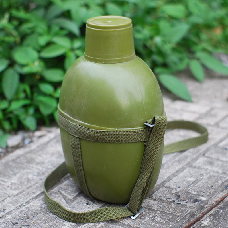 水壶珠峰正品户外保温保暖暖壶老式绿色铝制水壶