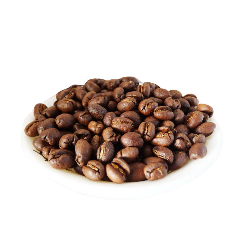 精品水洗小圆圆豆咖啡豆新鲜烘焙1000g特浓阿拉咖啡豆