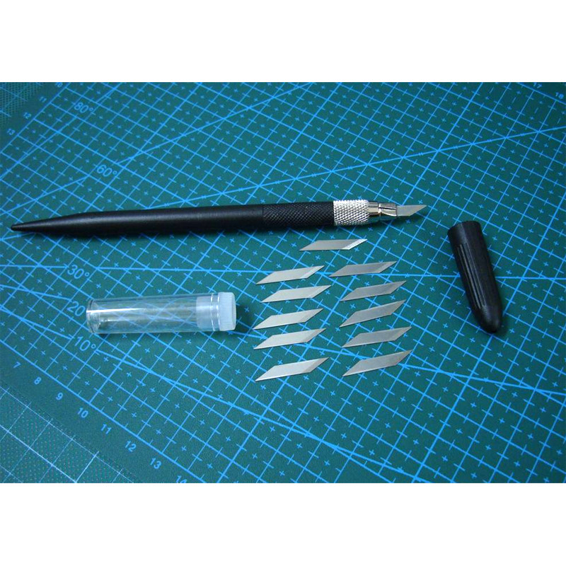 英利 九洋 ninesea 模型工具 sk5雕刻笔刀 (配12片刀片) 303