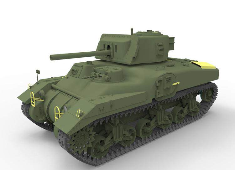 英利威骏模型加拿大公羊式巡航坦克mkiicb35215坦克