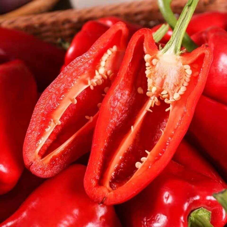 辣椒鲜红顺丰新鲜5斤大红尖椒农家辣椒
