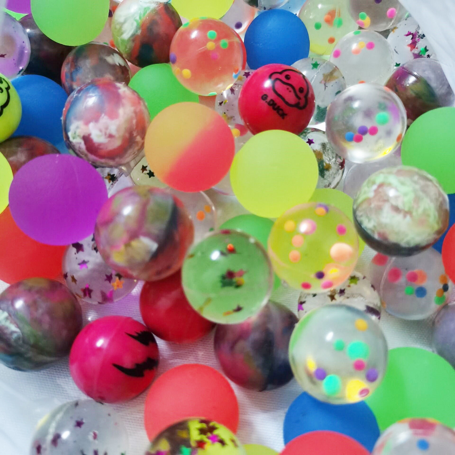 多款弹力跳跳球儿童弹跳橡胶实心弹弹婴儿玩具球类玩具