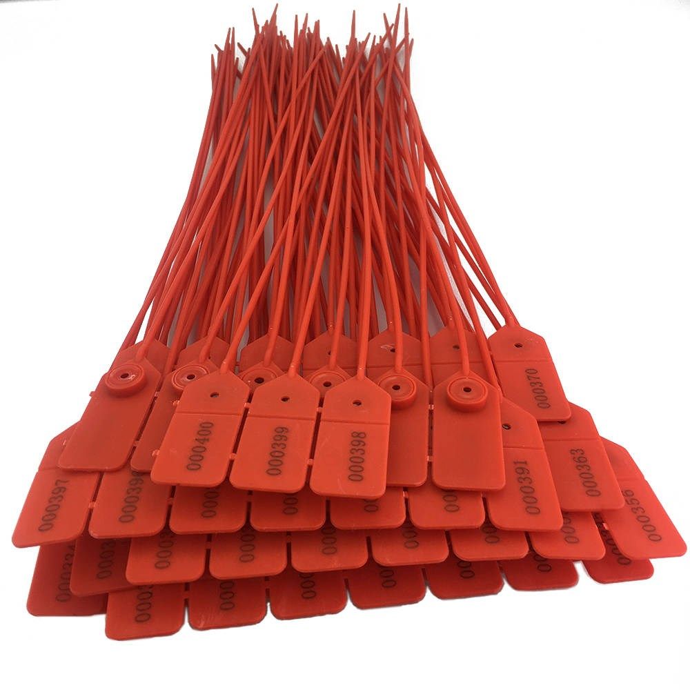 一次性封签塑料封条标签扎带集装箱油罐车物流铅封安全锁扣防盗封