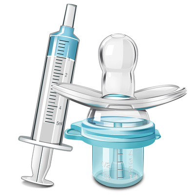 进口瑞宝多婴儿喂药器防呛针筒奶嘴式喂水新生儿宝宝喂奶喂药神器