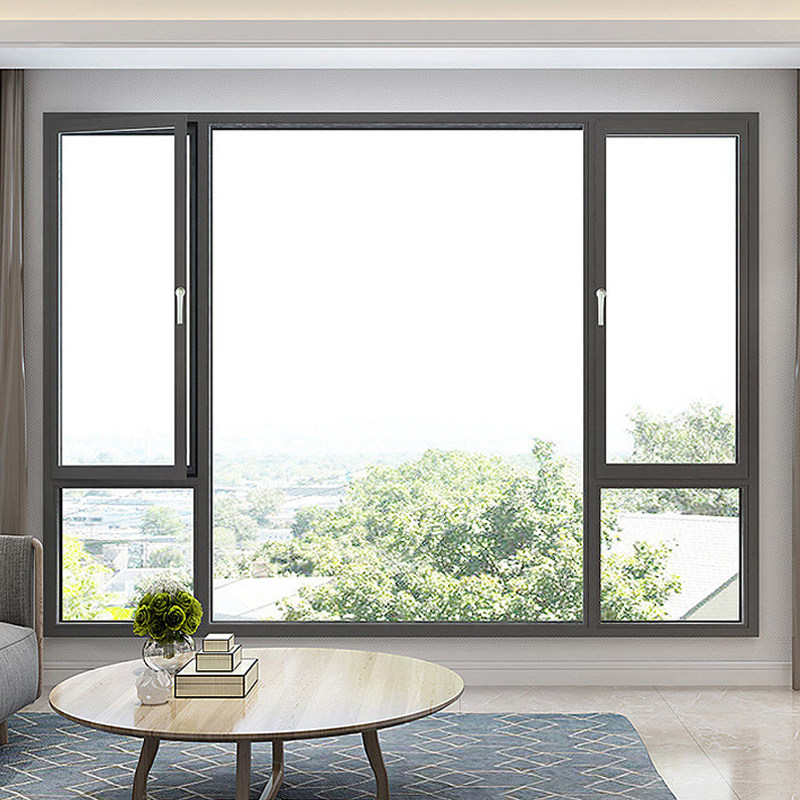 成都断桥门窗铝合金落地隔音窗户阳台玻璃阳光房铝合金窗